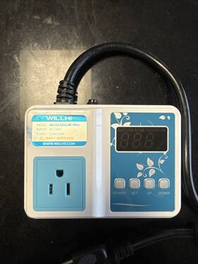 Willhi 3f006 10a Digital Humidity Controller Hygrometer 110v Wh1436hum-pro Humidistat Swit