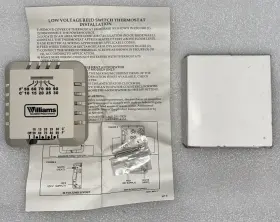 P322017 Williams William Furnace 24v Thermostat Heating Only