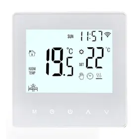 Ipk0495072911306bx Wotao Smart Wi-fi Thermostat 3a Digital Programmable Lcd Display Underfloor Heating