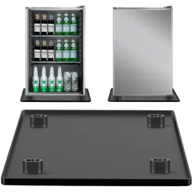 20ftftx Wudialien 768825432832 Mini Fridge Silicone Mat With 4 Sturdy Base Raisers 20ftft Drain Pan Su
