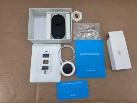 Wyze 028377902321 Wtherm Smart Thermostat Home Wifi Bluetooth New Open Box