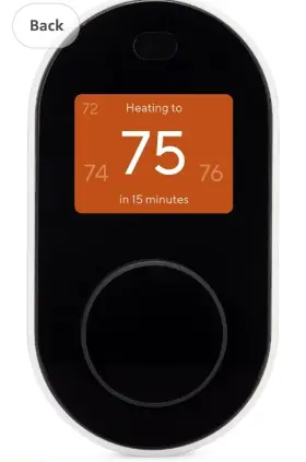 Wyze 784300666127 Programmable Smart Wifi Thermostat For Home With App Control Energy