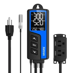 Stc-1000pro Xetron Temperature And Humidity Controller 110v 10a Digital Humidistat Thermostat Co