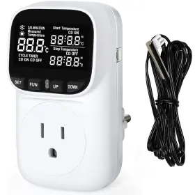 Hb003 Xiehuza Digital Thermostat Socket Only Fahrenheit Countdown Temperature Controller 1