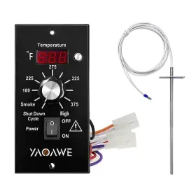 Yaoawe 785657077901 Digital Thermostat Kit Replacement Parts Compatible With Traeger Pellet Gril
