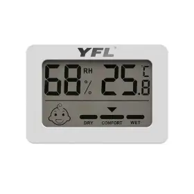 Yfl-kd40 Yfl Digital Hygrometer Thermometer Indoor With Comfort Indicator
