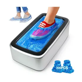 Yjdayy 741050441824 Shoe Cover Dispenser Containing 200pcs Covers Disposable Non Slip Qualit