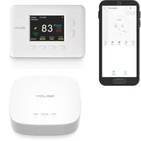 Yolink 810121540220 Smart Thermostat Now Heat Pump Compatible Android And Ios App Yolink 810121540220 Smart Thermostat Now Heat Pump Compatible Android And Ios App