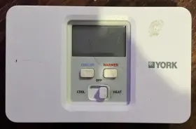 S1-thec11p5y York Programmable Thermostat Model #
