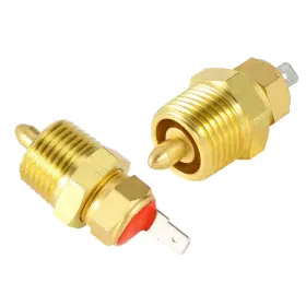 Yosoo-923-8 Yosoo Fan Thermostat Temperature Switch 195 To 210 Degree Electric Engine Gold