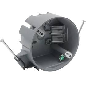 Yqsiyu Sy-sn20xcg-1 1 Gang Electrical Outlet Box New Work Nail Mounting Groundable 20 Cu.in Roun