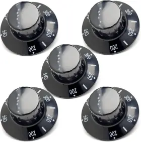 Pp10539 Yuxivcne Thermostat Dial Knob 200-400 F For Fryers Compatible With Silver