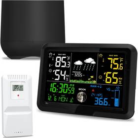 Yzdtech 250928wea01 Digital Wireless Rain Gauge Outdoor Home Weather Station Indoor Out