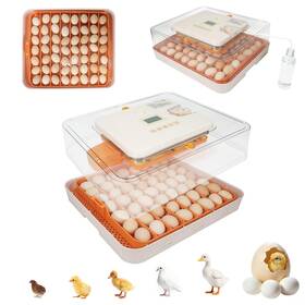 Zemiro Charge Kca0051 4th Series-56-egg Incubator For Breeders Sensor-based Precise Humidity And Tem
