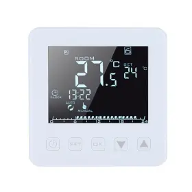 Zetiling 715990330814 Heating Thermostat 16a Temperature Controller Programmable Design With Lcd S