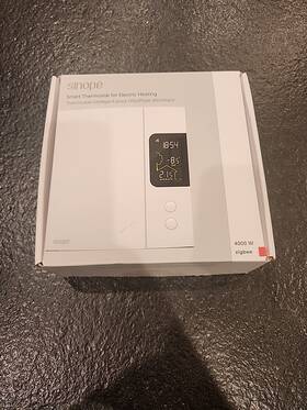 Zigbee Sinope Th1124zb Thermostat 4000w