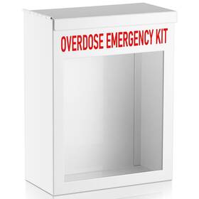 Zonon Jax-zonon-2532 1 Pcs Naloxone Overdose Kit Non Locking Cabinet Wall Mountable Break Inch