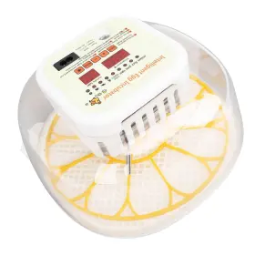 Zunateyzps63r7uq-12 Zunate 12-egg Automatic Humidity-controlled Incubator With Egg Turner Ventilated Ha