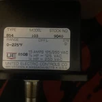 United Electric 721T-61 B54-9040 Thermostat New. Price: $140.00.
