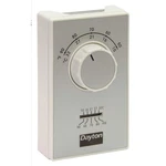Dayton 6GVX8C Line Volt Np Analog Tstat 1C,WHITE,SPST New. Price: $68.50.