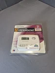 White-rodgers 750 Programmable Thermostat Weekends/weekdays New. Price: $19.95.
