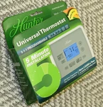 Hunter Programmable Thermostat 44272/44277 Digital Display Push Button Open. Price: $59.99.
