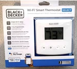 Black & Decker Wi-fi Smart Thermostat Select 7 Day Programmable New. Price: $17.00.