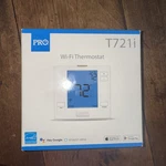 PRO1 Iaq T721I Digital Wifi Programmable Thermostat, H/1 C Heat Pump Used. Price: $50.00.