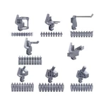 Bracket Kit Compatible With Wall Control Pieces Of Model 100, 101, 102... New. Price: $122.28.
