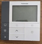 Toshiba Carrier RBC-AMS51E-ES Vrf Thermostat Controller Wired Remote Used. Price: $145.00.