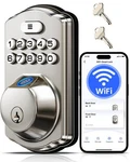Veise VE012W Built-in Wifi Fingerprint Smart Lock, App Control, Keyless Entry Open. Price: $40.00.