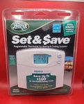 Hunter 44155C Digital Thermostat New Programmable Heat Cool Indiglo Weekday/week. Price: $33.99.