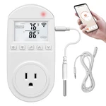 New Generation! Briidea Smart Temperature Control Outlet Wifi, White. Price: $40.17.