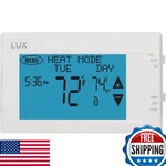 Lux TX9600TS Programmable Large Touchscreen Heating Cooling Thermostat New. Price: $86.00.