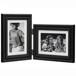 Wisadd Vertical & Horizontal Picture Frames Double Hinged 5X7-7X5, Black New. Price: $31.81.