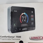 Lennox Comfortsense CS7500 Commercial Programable Thermostat 13H15 New Open Box. Price: $129.88.