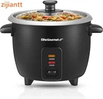 ERC003B Electric Rice Cooker With Automatic Keep Warm Makes Soups, Stews, Grains New. Price: $36.00.