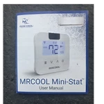 Mrcool Mini-stat Programmable Digital Thermostat, White, Battery Powered Open. Price: $49.49.