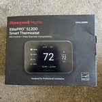 Honeywell Home Elitepro S1200 Touch Digital Thermostat Black THX1200B6 New. Price: $130.00.