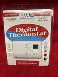 Lux Digital Thermostat DMH100 (T80) New. Price: $20.00.