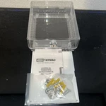 Lot 5 Taymac ZTC200 Clear Plastic Thermostat Low Guard Profile Size New. Price: $75.00.