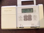 Honeywell Magic 7 Day Programmable Heating Cooling Thermostat, Preowned Used. Price: $23.00.