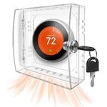 Pilispark Thermostat Lock Box With Key Cover Universal Transparent New. Price: $25.98.