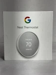 Google Nest Thermostat Smart Wi-fi Touch Display Open Box Complete. Price: $59.99.