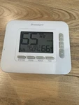 Braeburn 4235 Programmable Digital Thermostat, White Lcd, Battery Powered Used. Price: $30.00.