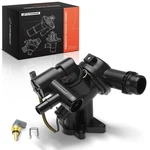 A-premium Engine Coolant Thermostat Housing Assembly Compatible With Land Rov... New. Price: $87.81.