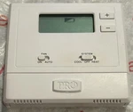 PRO1 Iaq T601-2 Non-programmable Thermostat W/ Sq. In Display (1H/1C) Used. Price: $25.00.