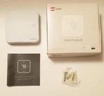 Powerley Smart Thermostat T1.0 Z Wave Plus Ohio PWLY-7828-AEP White Open Box. Price: $13.00.
