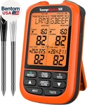 Tempspike 1000FT Wireless Meat Thermometer Digital With 2 Upgraded Ultra-thin Pr New. Price: $97.71.