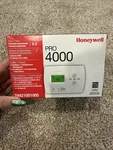 Honeywell 4000 Programmable Thermostat (TH4210D1005) New Open Box. Price: $115.00.